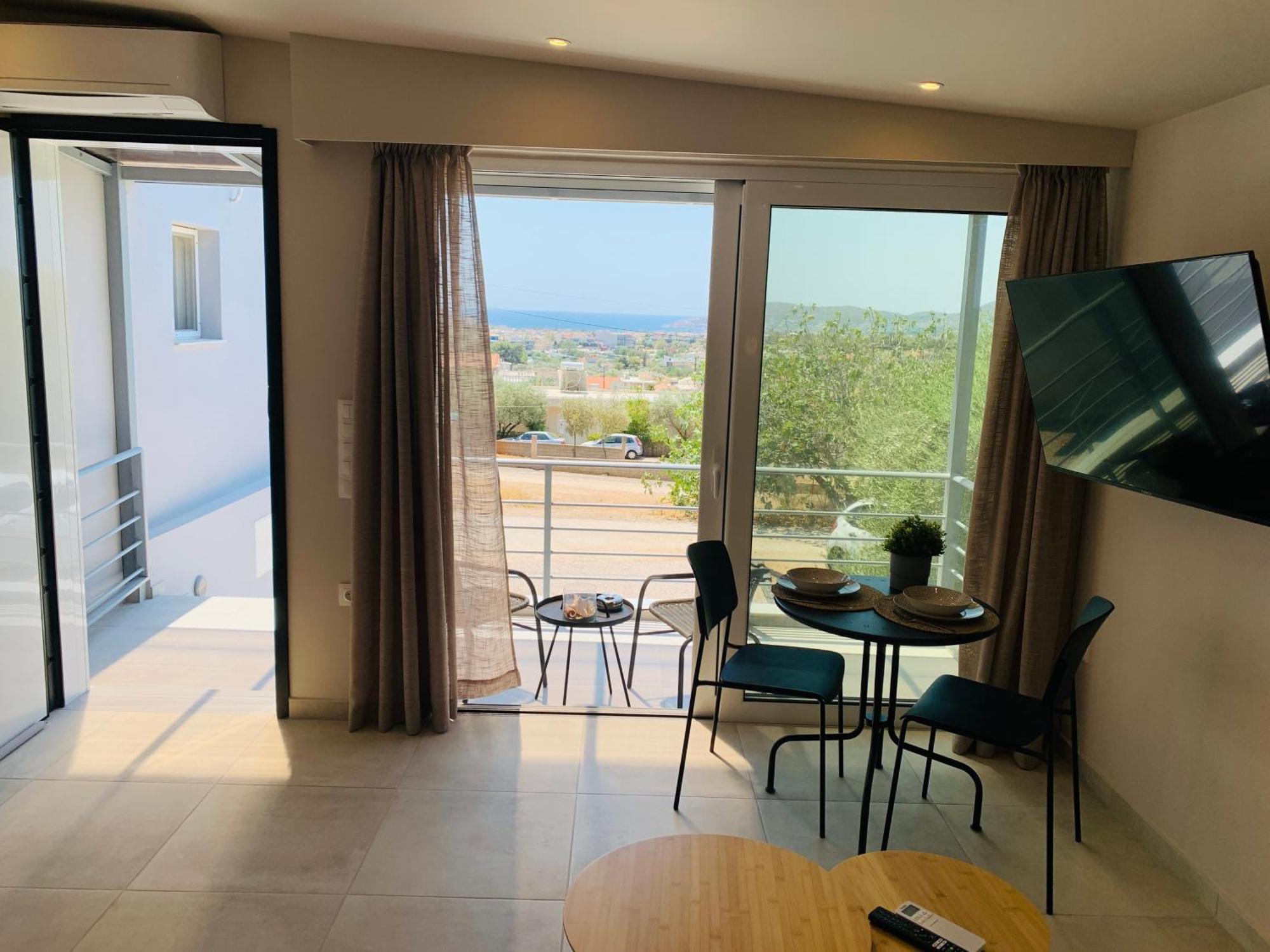 Thelfi Luxury Studio In Attica - Close To Varkiza Beach - Sea View Vári Eksteriør billede